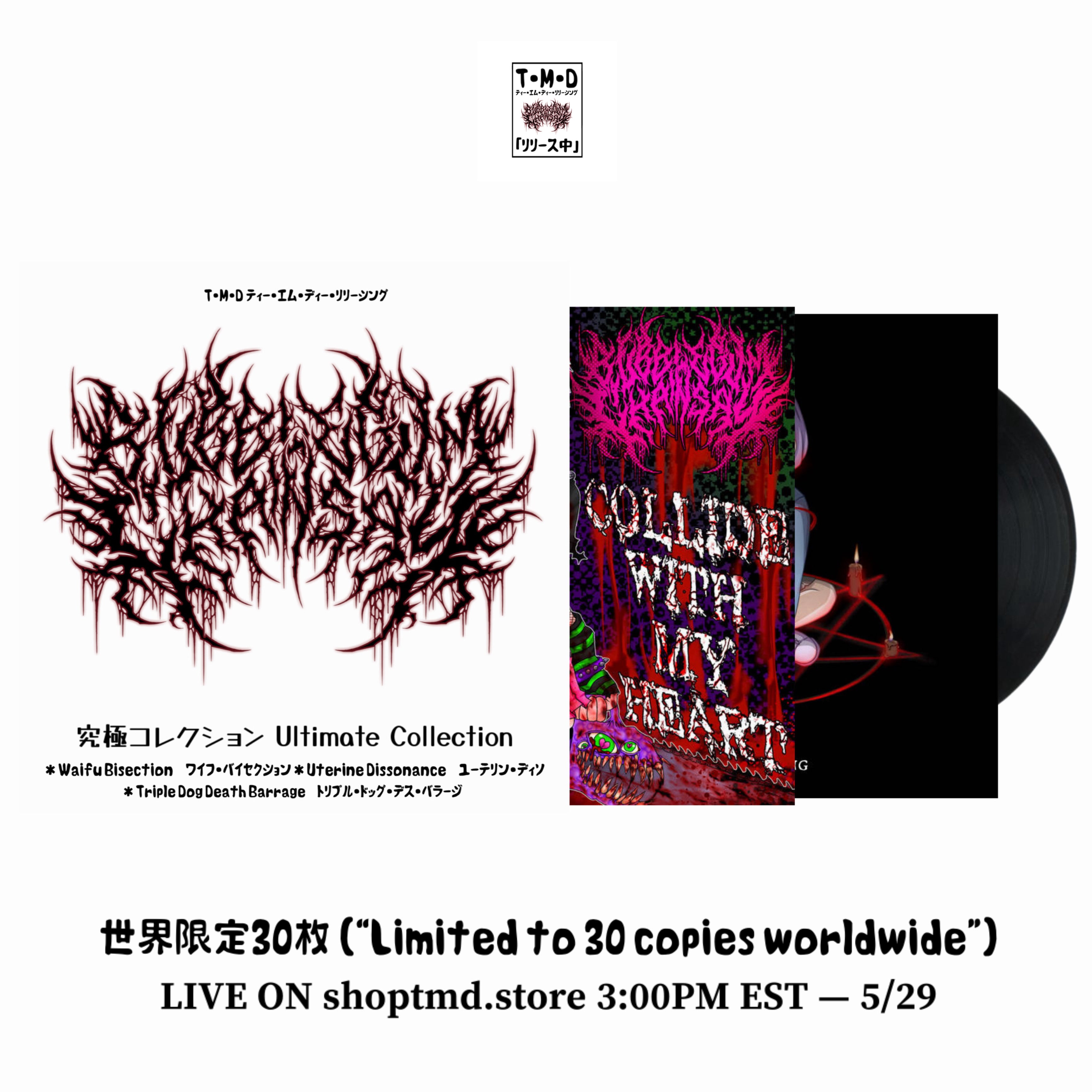 BUBBLEGUM CHAINSAW ultimate LP collection ￼